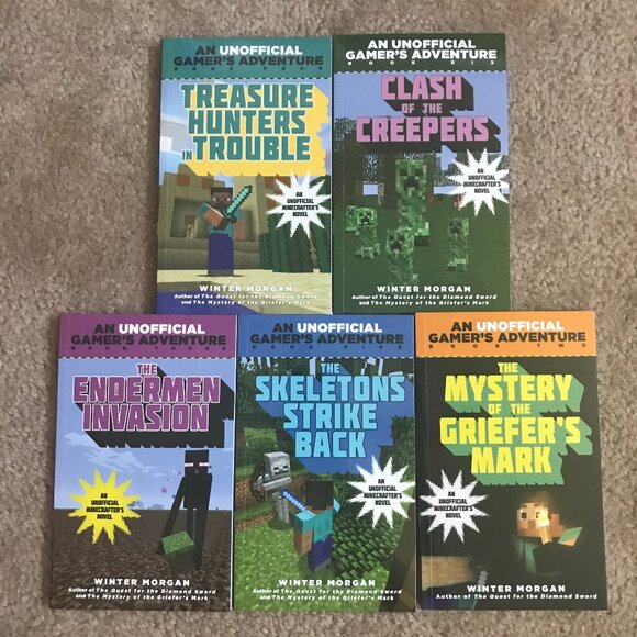 Six Thrilling Stories for Minecrafters by Winter Morgan (2015, Quantity Pack) - Picture 1 of 3